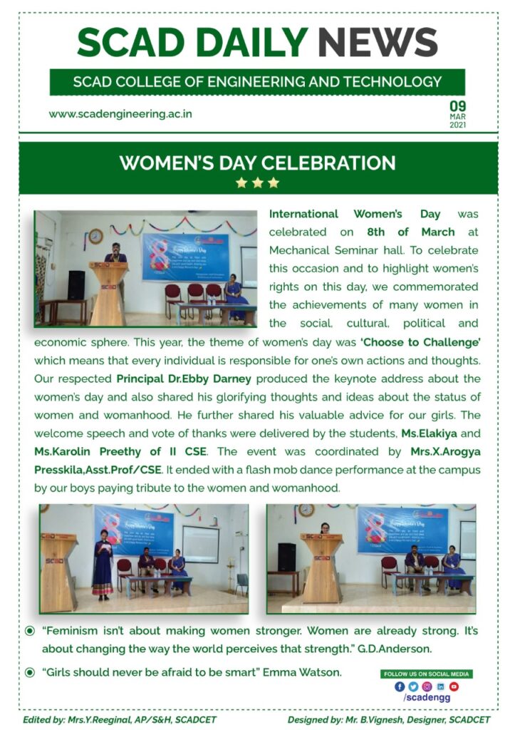 Women's Day Celebration