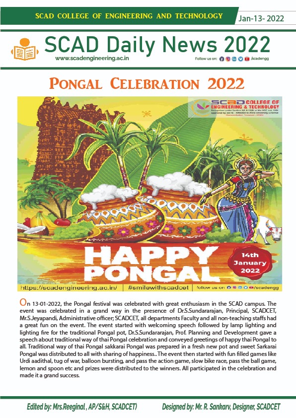 Pongal Celebration