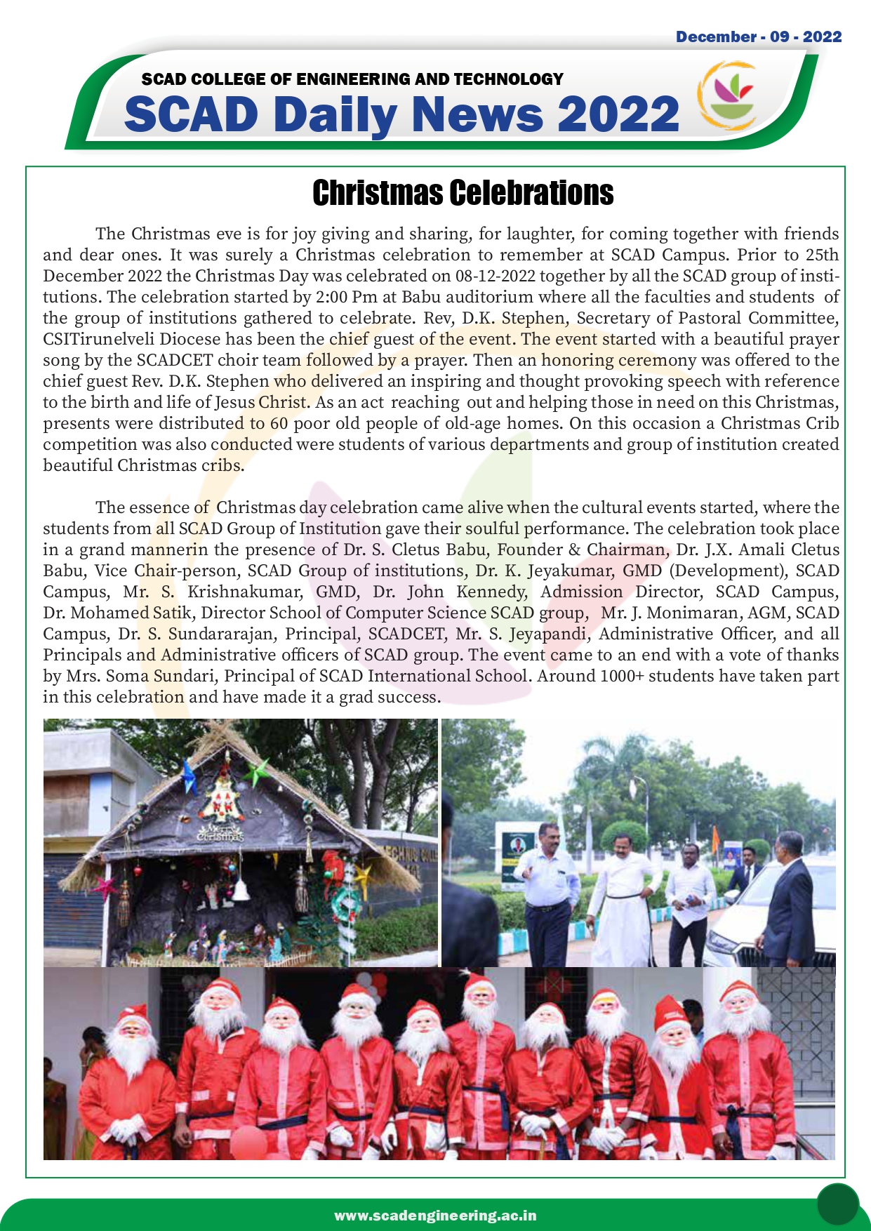 Christmas Celebrations