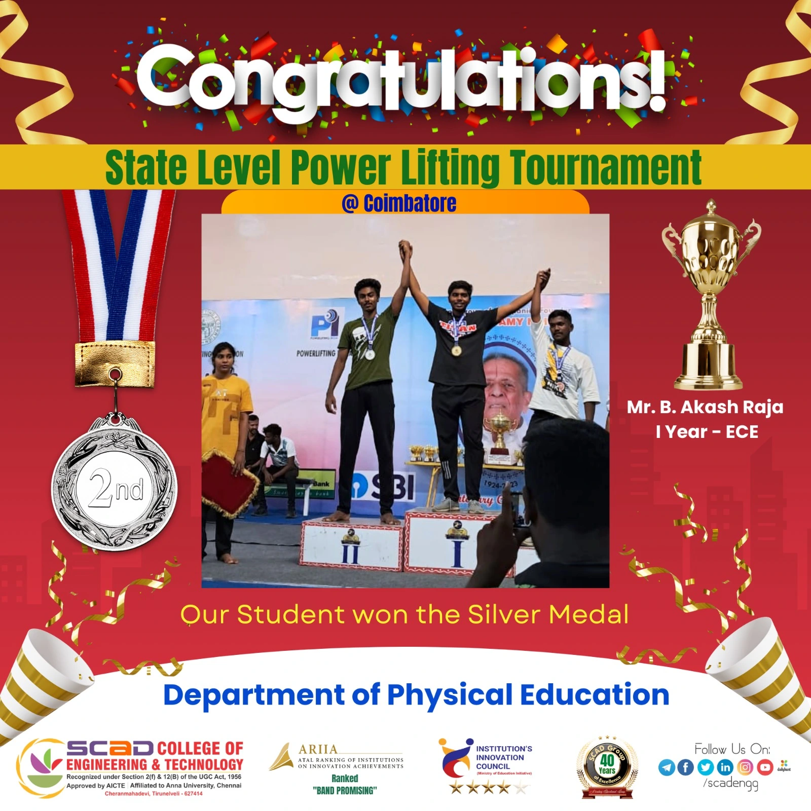 State Level Power Lifting